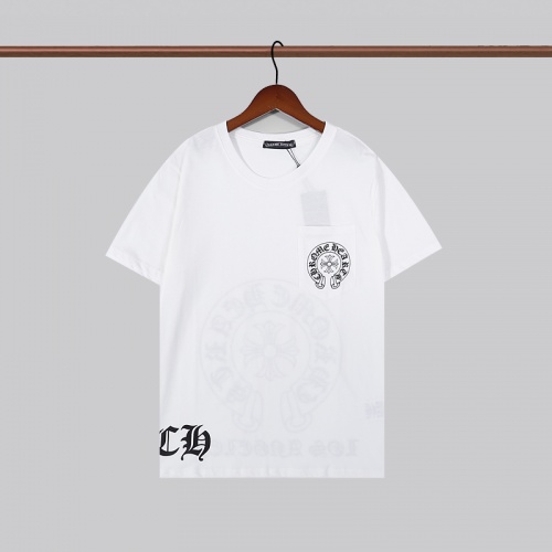 Replica Chrome Hearts T-Shirts Short Sleeved For Men #919380 $32.00 USD for Wholesale