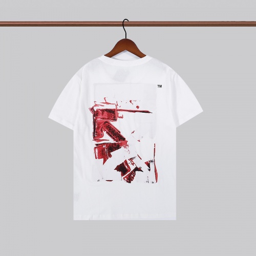 Off-White T-Shirts Short Sleeved For Men #919403 $32.00 USD, Wholesale Replica Off-White T-Shirts