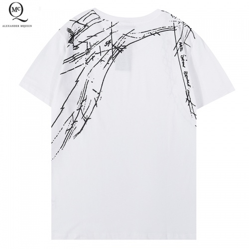 Replica Alexander McQueen T-shirts Short Sleeved For Men #919404 $32.00 USD for Wholesale