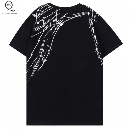 Replica Alexander McQueen T-shirts Short Sleeved For Men #919405 $32.00 USD for Wholesale