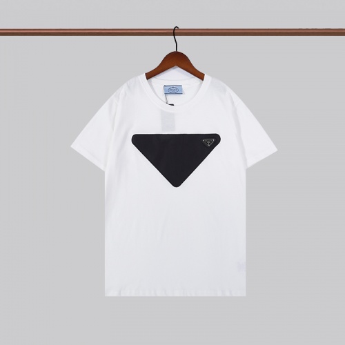 Prada T-Shirts Short Sleeved For Men #919408 $32.00 USD, Wholesale Replica Prada T-Shirts