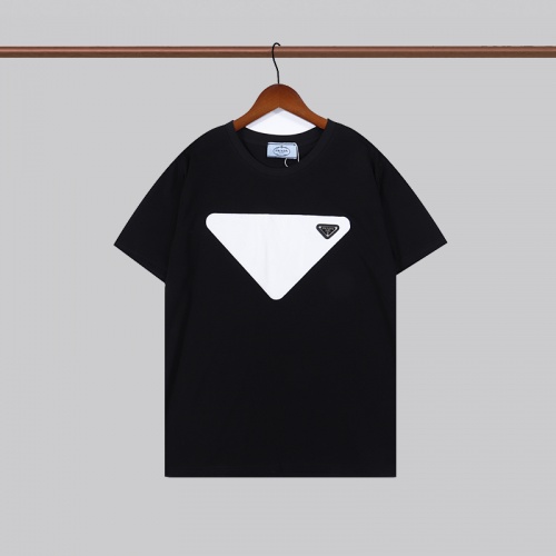 Prada T-Shirts Short Sleeved For Men #919409 $32.00 USD, Wholesale Replica Prada T-Shirts