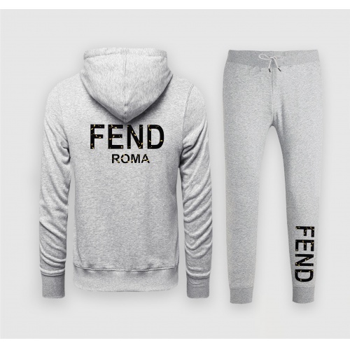Fendi Tracksuits Long Sleeved For Men #919464 $85.00 USD, Wholesale Replica Fendi Tracksuits