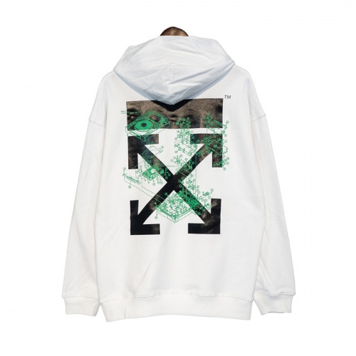 Off-White Hoodies Long Sleeved For Men #919482 $48.00 USD, Wholesale Replica Off-White Hoodies