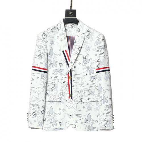 Thom Browne Jackets Long Sleeved For Men #919533 $82.00 USD, Wholesale Replica Thom Browne Jackets