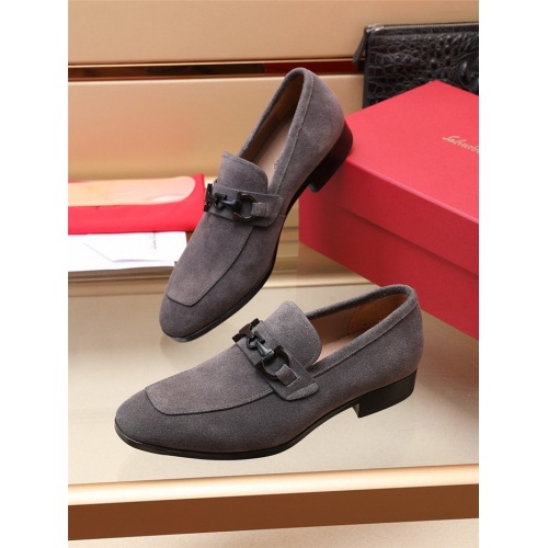 Ferragamo Salvatore FS Leather Shoes For Men #919799