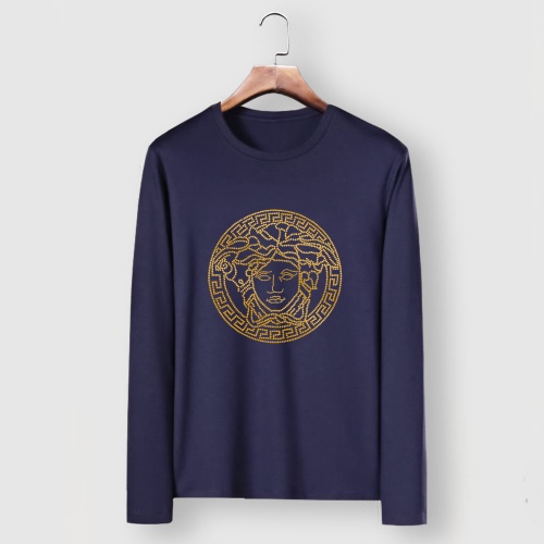 Versace T-Shirts Long Sleeved For Men #919966 $29.00 USD, Wholesale Replica Versace T-Shirts