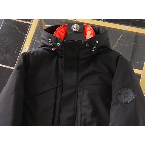 Replica Moncler Down Coat Long Sleeved For Men #920037 $125.00 USD for Wholesale