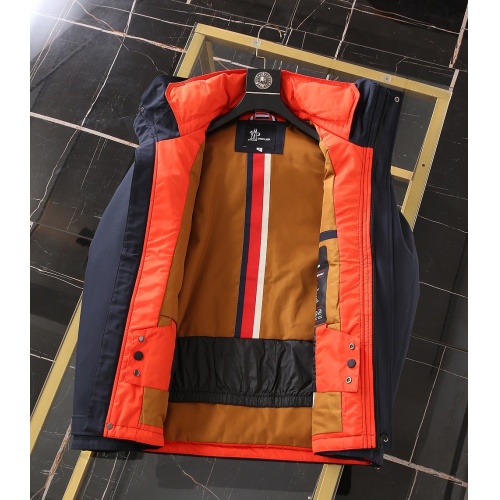 Replica Moncler Down Coat Long Sleeved For Men #920038 $125.00 USD for Wholesale
