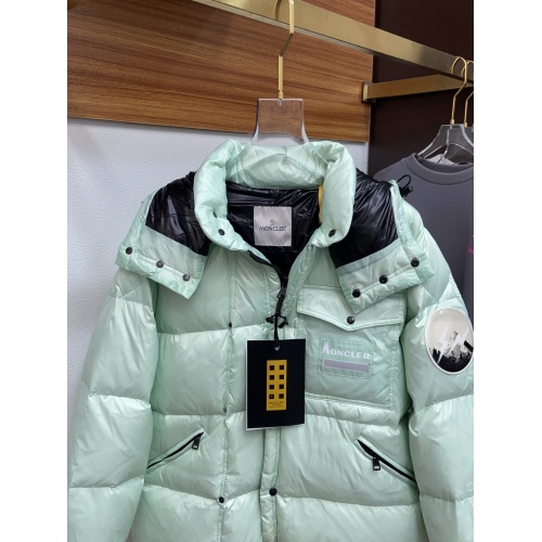 Replica Moncler Down Feather Coat Long Sleeved For Unisex #920043 $132.00 USD for Wholesale