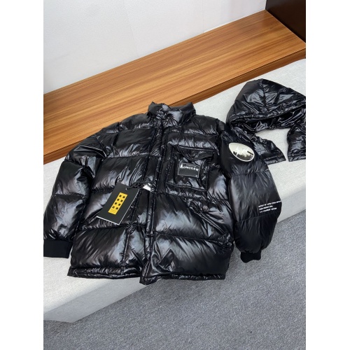 Replica Moncler Down Feather Coat Long Sleeved For Unisex #920044 $132.00 USD for Wholesale
