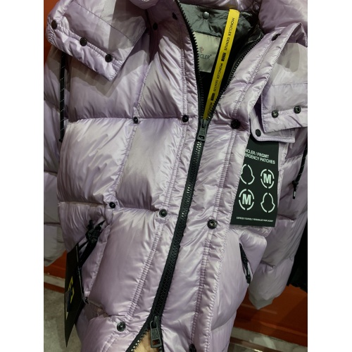 Replica Moncler Down Feather Coat Long Sleeved For Unisex #920047 $135.00 USD for Wholesale