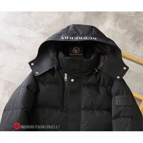 Replica Burberry Down Feather Coat Long Sleeved For Men #920079 $128.00 USD for Wholesale