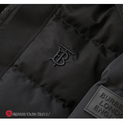Replica Burberry Down Feather Coat Long Sleeved For Men #920079 $128.00 USD for Wholesale
