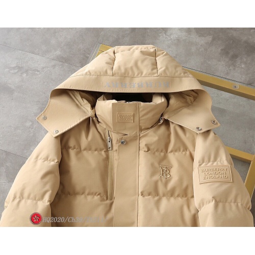 Replica Burberry Down Feather Coat Long Sleeved For Men #920080 $128.00 USD for Wholesale