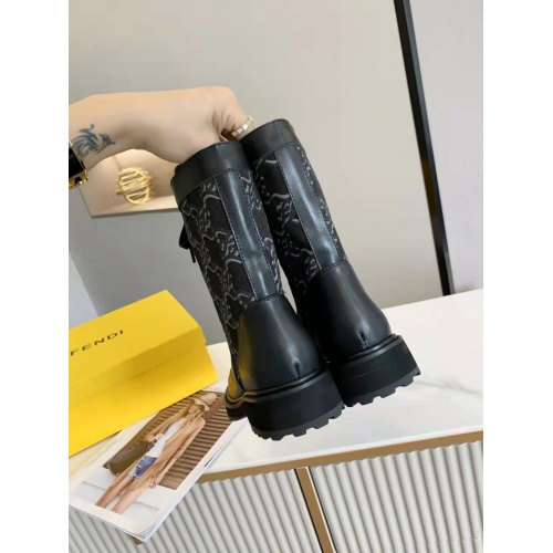 Replica Fendi Fashion Boots For Women #920110 $102.00 USD for Wholesale