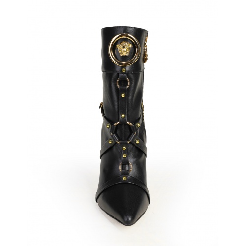 Replica Versace Boots For Women #920126 $125.00 USD for Wholesale