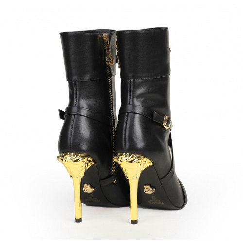 Replica Versace Boots For Women #920126 $125.00 USD for Wholesale