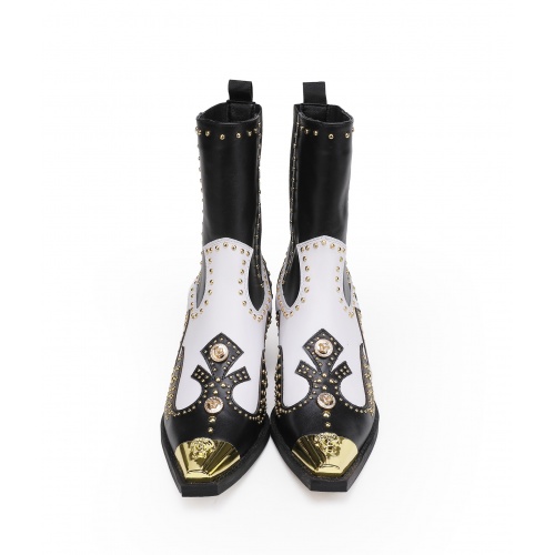 Replica Versace Boots For Women #920136 $122.00 USD for Wholesale
