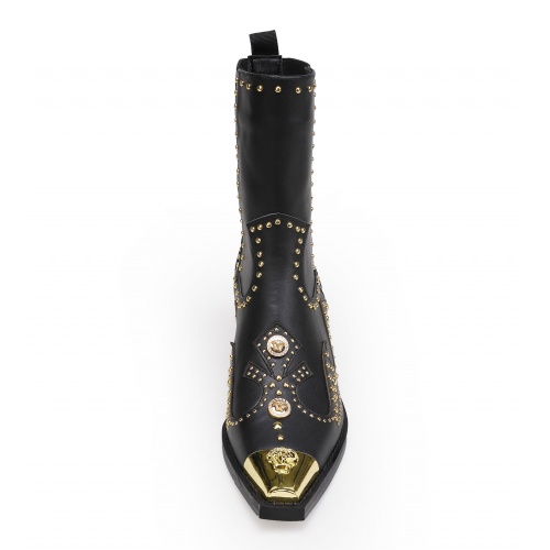 Replica Versace Boots For Women #920137 $122.00 USD for Wholesale