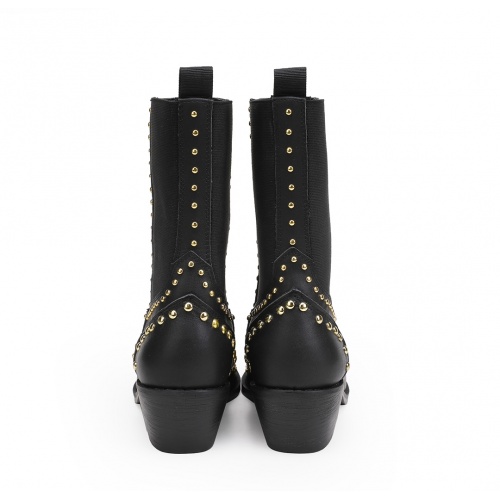 Replica Versace Boots For Women #920137 $122.00 USD for Wholesale
