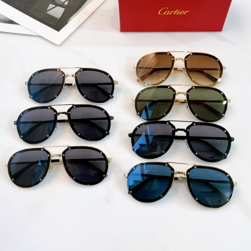 Replica Cartier AAA Quality Sunglassess #920219 $52.00 USD for Wholesale