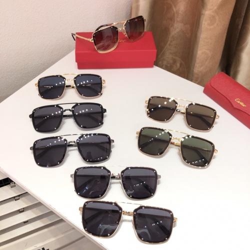 Replica Cartier AAA Quality Sunglassess #920229 $52.00 USD for Wholesale