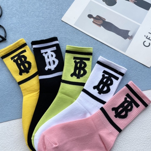 Replica Burberry Socks #920574 $29.00 USD for Wholesale