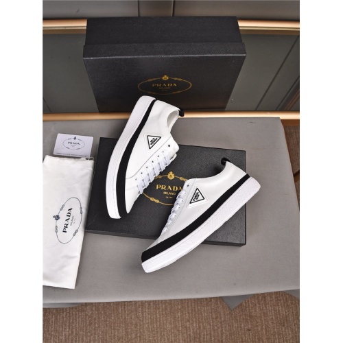 Replica Prada Casual Shoes For Men #920747 $76.00 USD for Wholesale