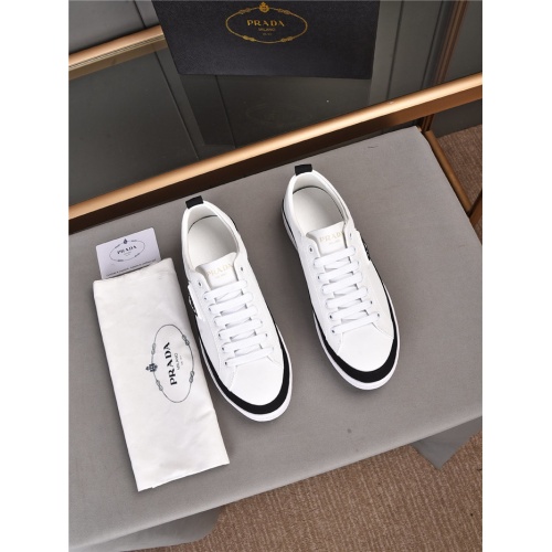 Replica Prada Casual Shoes For Men #920747 $76.00 USD for Wholesale