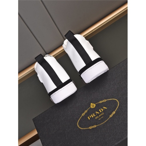 Replica Prada High Tops Shoes For Men #920753 $82.00 USD for Wholesale