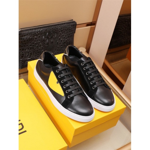 Fendi Casual Shoes For Men #920786 $85.00 USD, Wholesale Replica Fendi Casual Shoes