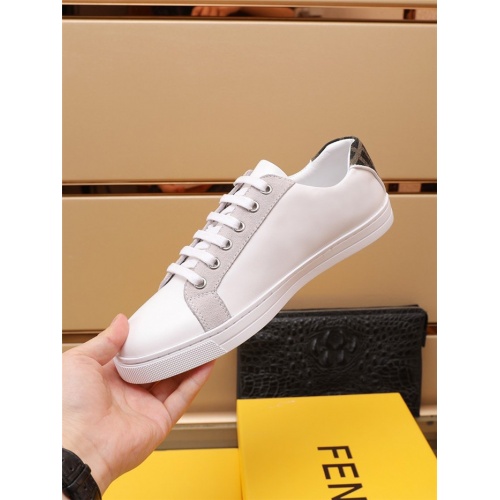 Replica Fendi Casual Shoes For Men #920787 $85.00 USD for Wholesale