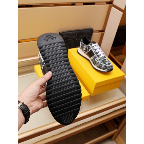 Replica Fendi Casual Shoes For Men #920788 $88.00 USD for Wholesale