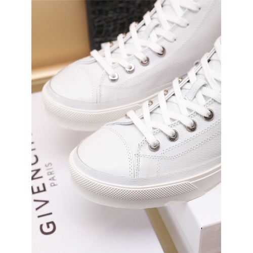Replica Givenchy High Tops Shoes For Men #920805 $92.00 USD for Wholesale