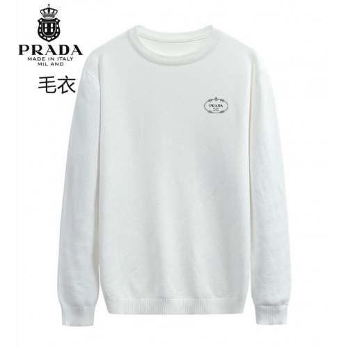 Prada Sweater Long Sleeved For Men #921029 $42.00 USD, Wholesale Replica Prada Sweater