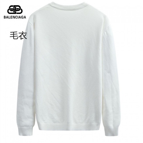 Replica Balenciaga Sweaters Long Sleeved For Men #921037 $42.00 USD for Wholesale