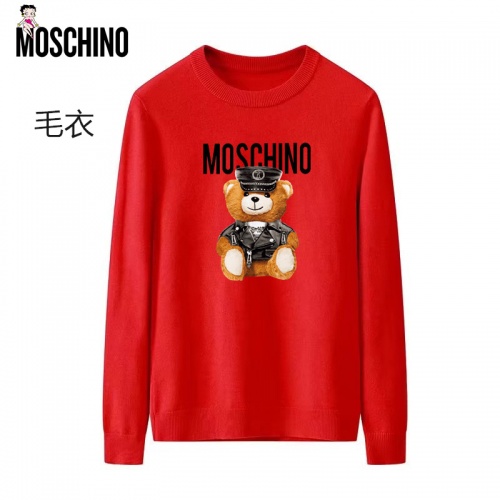 Moschino Sweaters Long Sleeved For Men #921085 $42.00 USD, Wholesale Replica Moschino Sweaters
