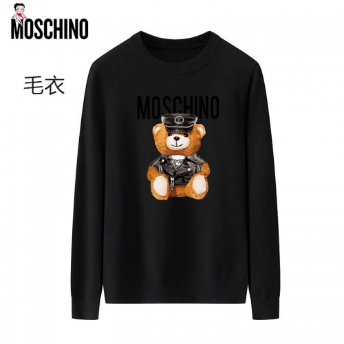 Moschino Sweaters Long Sleeved For Men #921086 $42.00 USD, Wholesale Replica Moschino Sweaters