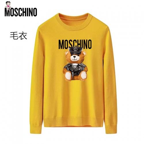 Moschino Sweaters Long Sleeved For Men #921088 $42.00 USD, Wholesale Replica Moschino Sweaters