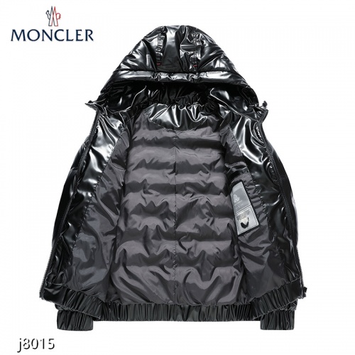 Replica Moncler Down Feather Coat Long Sleeved For Men #921112 $82.00 USD for Wholesale
