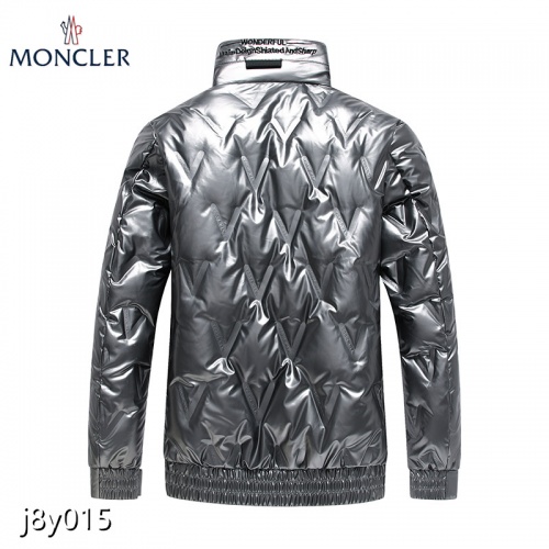 Replica Moncler Down Feather Coat Long Sleeved For Men #921113 $82.00 USD for Wholesale
