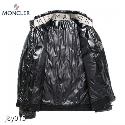 Replica Moncler Down Feather Coat Long Sleeved For Men #921115 $82.00 USD for Wholesale
