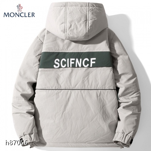 Replica Moncler Down Feather Coat Long Sleeved For Men #921132 $82.00 USD for Wholesale