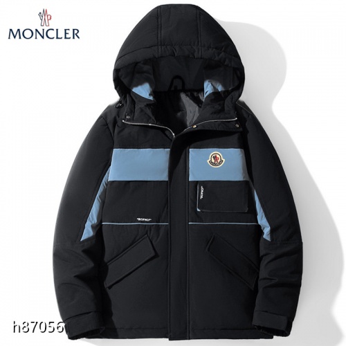 Moncler Down Feather Coat Long Sleeved For Men #921133 $82.00 USD, Wholesale Replica Moncler Down Feather Coat