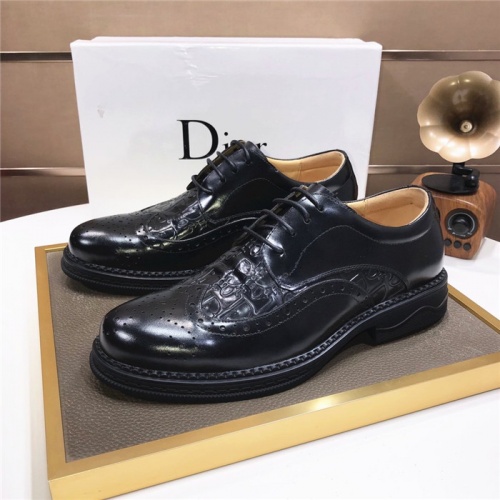 Christian Dior Leather Shoes For Men #921249