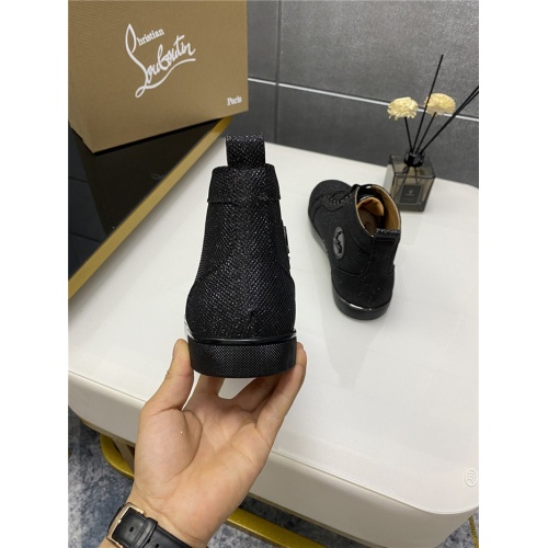 Replica Christian Louboutin High Tops Shoes For Men #921307 $92.00 USD for Wholesale