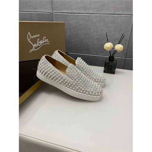 Replica Christian Louboutin Casual Shoes For Men #921308 $92.00 USD for Wholesale