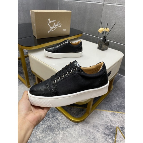 Replica Christian Louboutin Casual Shoes For Men #921312 $102.00 USD for Wholesale