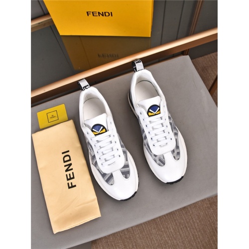 Replica Fendi Casual Shoes For Men #921333 $76.00 USD for Wholesale